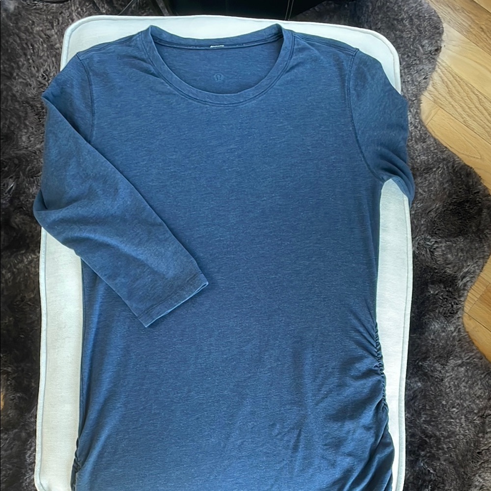 Lululemon Anytime Dress Heathered Inkwell, Size 8 - Picture 8 of 12
